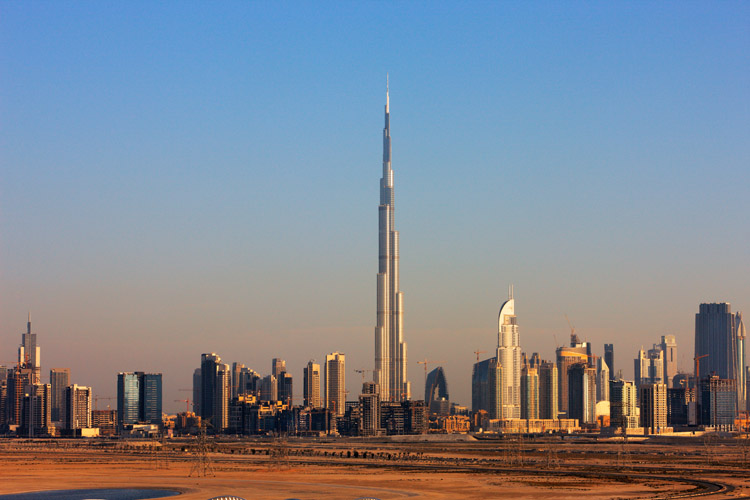 Burj Khalifa the tallest skyscraper in the world