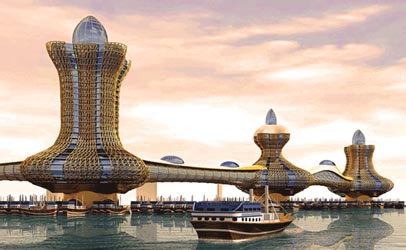New plans in Dubai to build buildings looking like the magic lantern