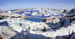 Water park looking like Antarctica in United Arab Emirates