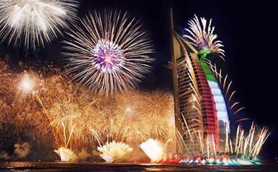 Firework by Burj Al Arab
