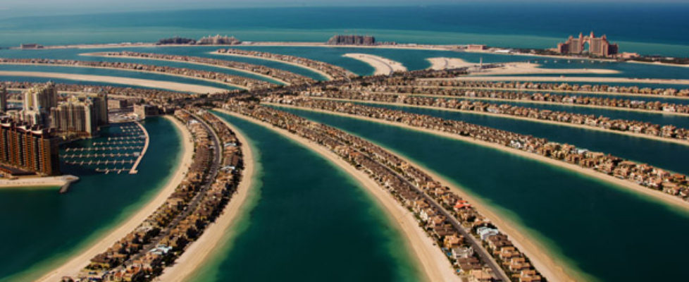 The Palm mesterséges szigetek Dubai-ban