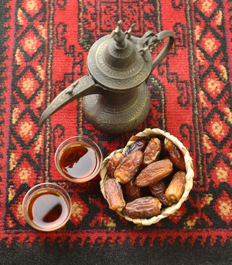 Dates and tea