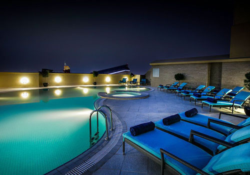 Elite Byblos Hotel Night Pool