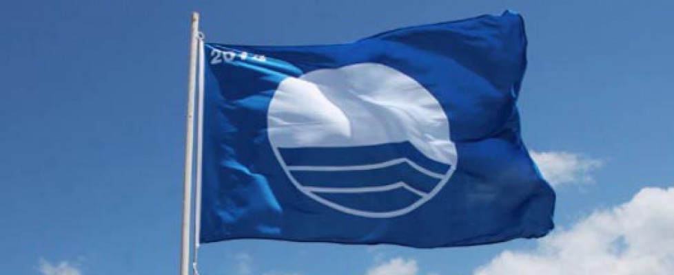 Blue flag was given to clean water on beaches in Dubai