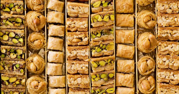 Middle eastern sweets